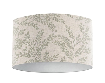 Ferndown Sage Drum Lampshade