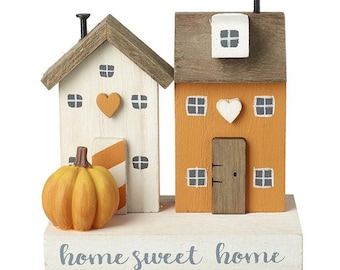 Home Sweet Home Autumnal Houses Decoration