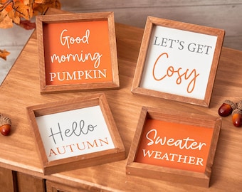 Cozy Mini Frame Plaque