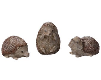 Resin Hedgehog Ornament