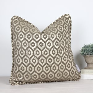 Mistral Sand Gold Beige Cushion