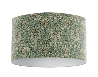William Morris Snakeshead Forest Drum Lampshade