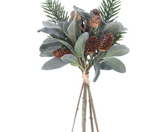Eucalyptus, Fir & Cone Posy