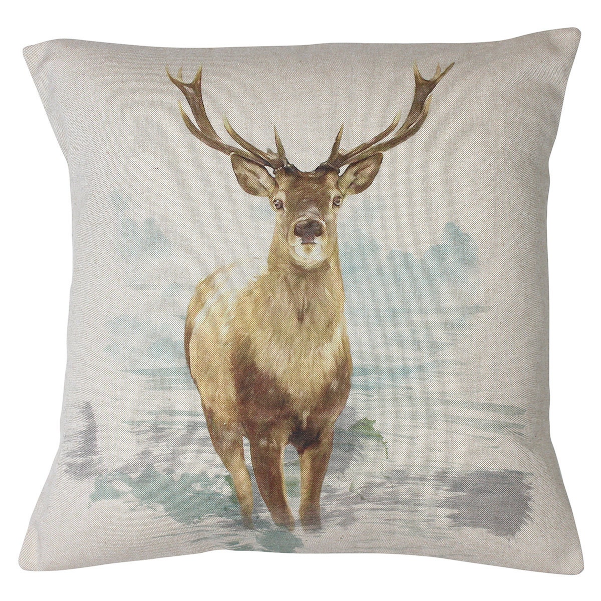 Stanley Stag Deer Cushion Cover Etsy UK