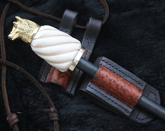 FERRO ROD personalizado, iniciador de fuego hecho a mano único en su tipo, bushcraft, supervivencia, camping, regalo para él, firesteel, Bushcraftshop