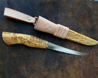 Custom Fillet Knife for Fishing - 100% hand made for YOU !