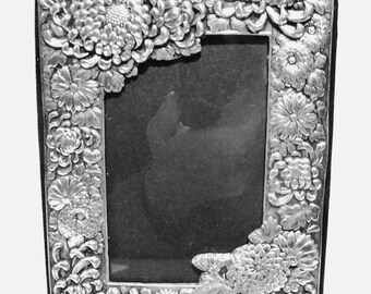 Ornate Sterling Silver Picture Frame