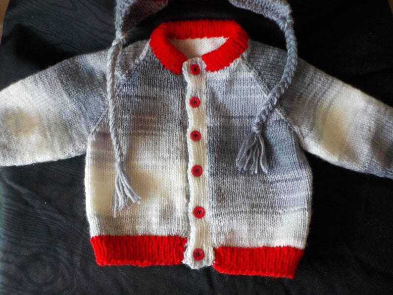 boys sweater and hat