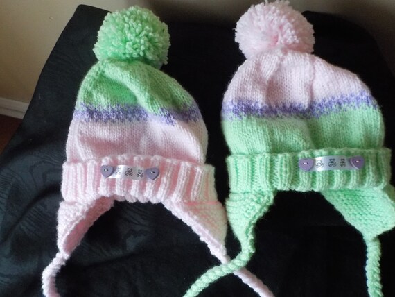 baby girl winter hats with ear flaps