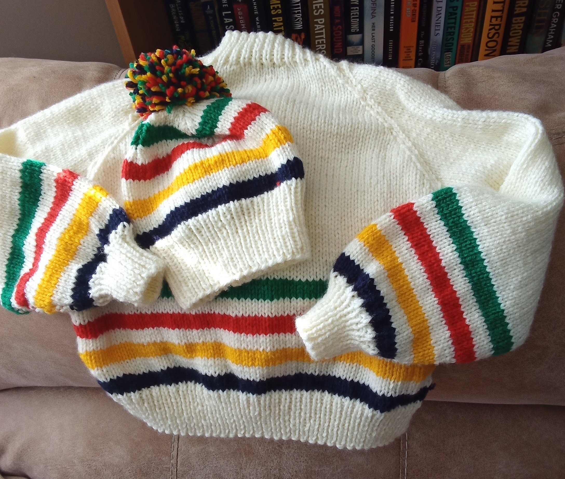 Hudson bay striped sweater 2025