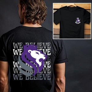 Sacramento Kings We Believe Lion Mascot Shirt Basketball Sweater gift present sac kings fan graphic sactown tshirt light the beam sports tee