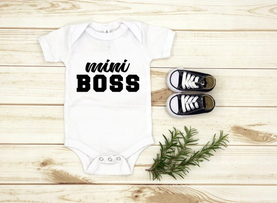 mini boss onesie