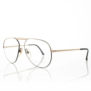 Vintage Christian Dior 2461 41 Brown Gold Round Eyeglasses Optical Frame Gafas