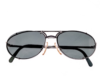 Vintage Carrera Porsche 5643 72 Silber Sonnenbrille Lunettes Gafas Occhiali