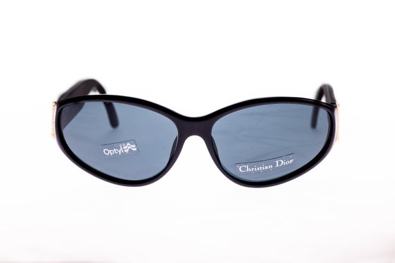 Vintage Dior  Black Sunglasses with Gold Accents CHRISTIAN DIOR MONTAIGNE Black Gold 30Montaigne S10F  main image 3