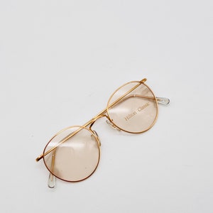 Hilton Classic 1 Panto Gold Vintage 14K Rolled Gold Eyeglasses Optical Frame Sunglasses