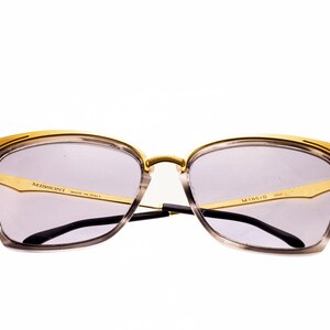 Vintage Missoni M185/S 35U Sunglasses | Grey & Gold Frame | Retro Italian Eyewear | 80s-90s Designer | Rare Find | Authentic Missoni