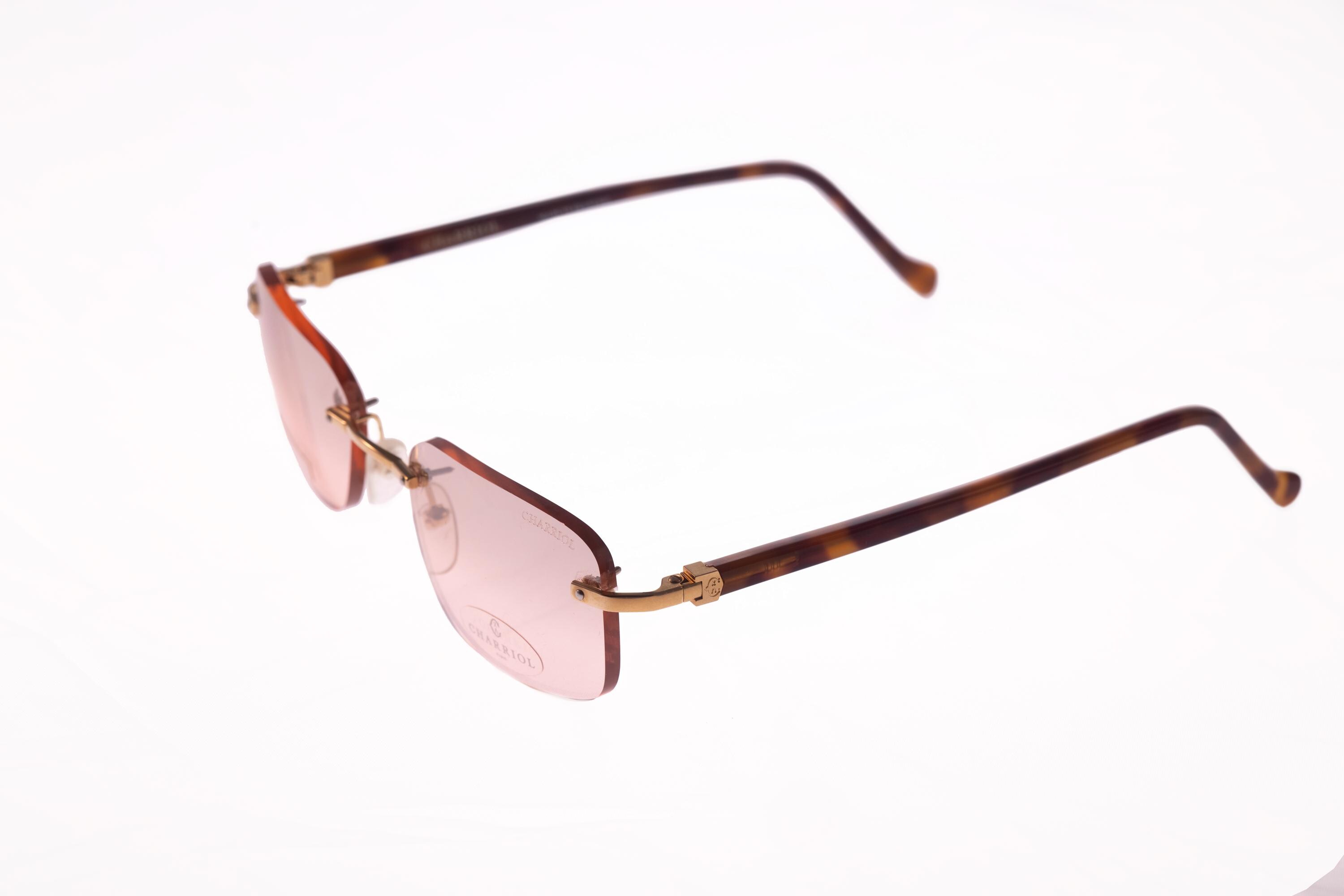 Vintage Philippe Charriol PC 7032 A C1 Gold Brown Women