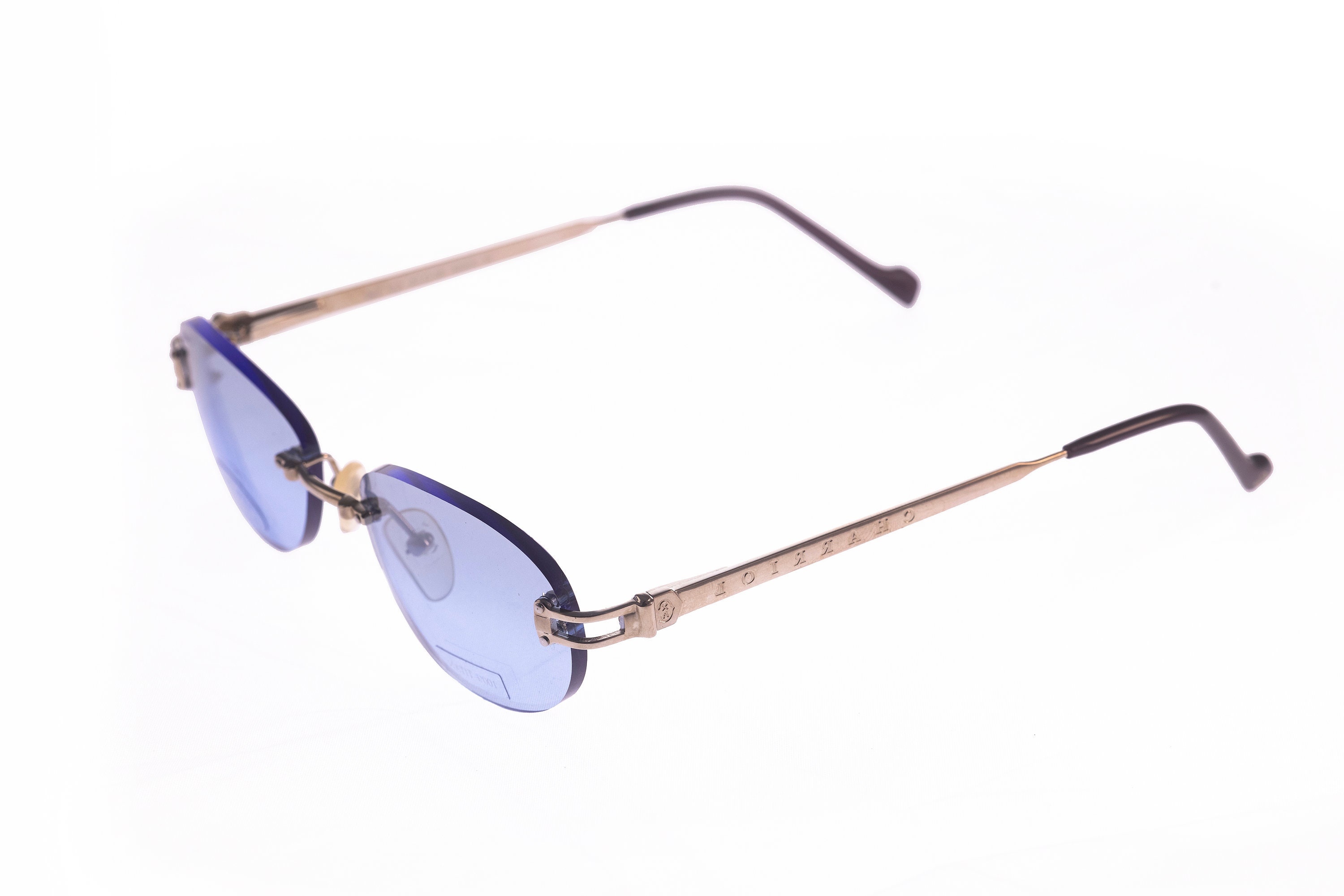 Vintage Philippe Charriol PC 7055B C2 Sunglasses Eyeglasses Silver