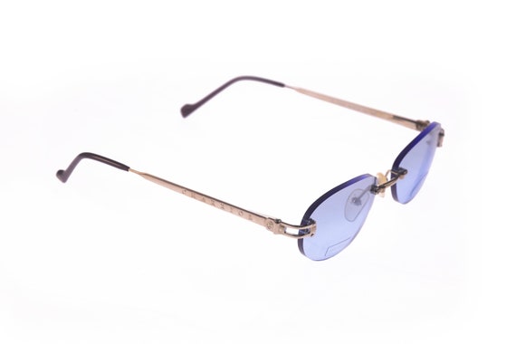 Vintage Philippe Charriol PC 7055B C2 Sunglasses Eyeglasses Silver