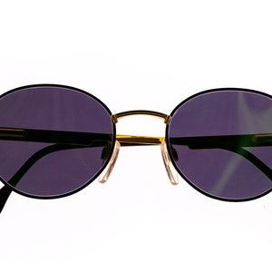 Vintage Hilton Manhattan 205 Gold Green sunglasses eyeglasses eyewear 50mm