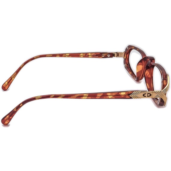 Christian Dior Vintage Eyeglasses 2596 10 Tortois… - image 3