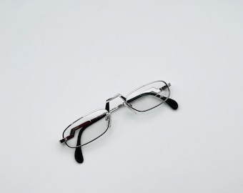 Vintage Cazal 736 Platinum 98/56 Gafas de lectura Marco óptico Gafas