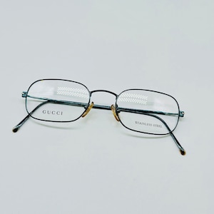 Vinatge Gucci GG 1608 5PR SQUARE Eyeglasses Optical Glasses Eyewear