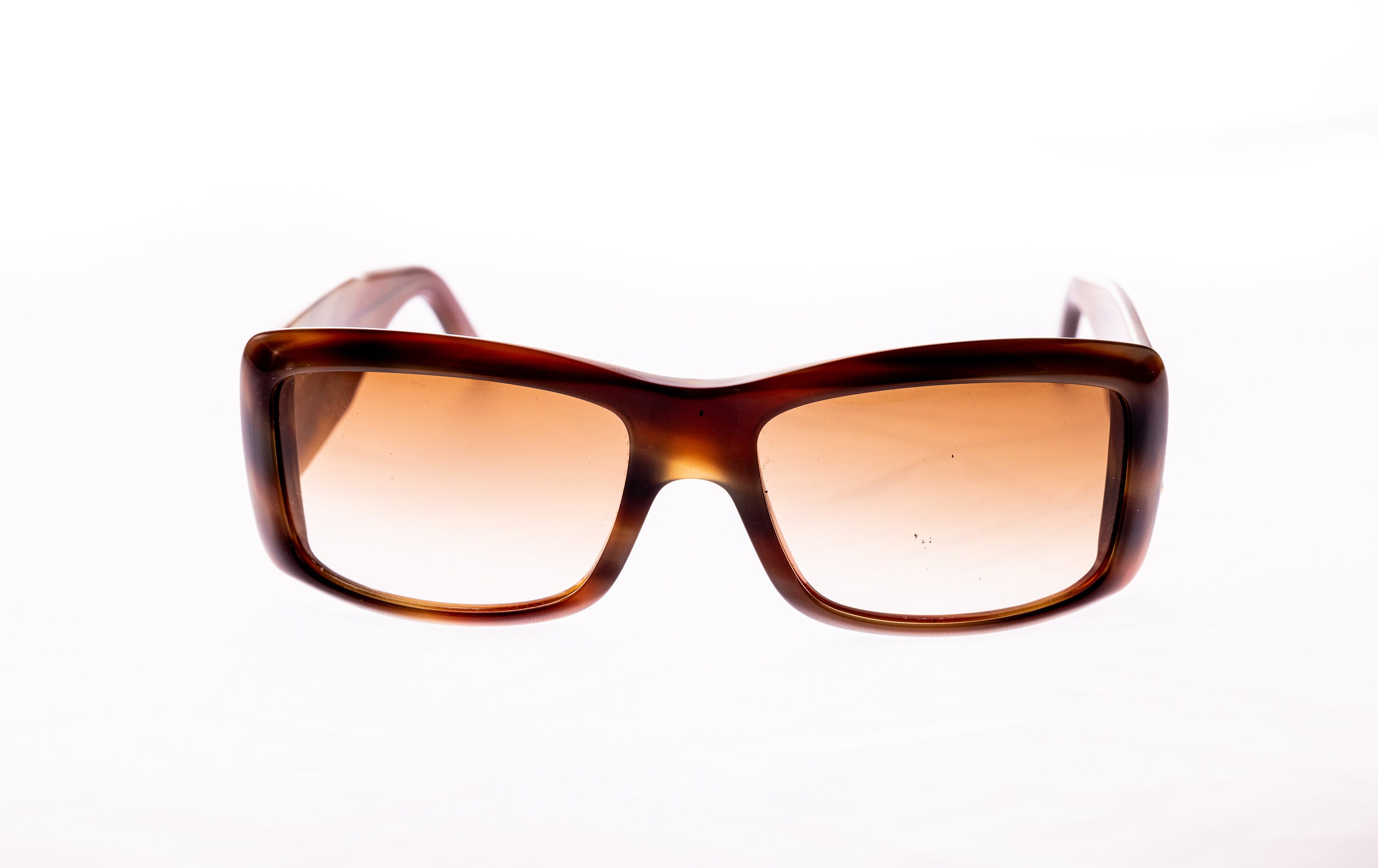 Vintage Christian Dior Aventura 2W9ID Brown Gold Sunglasses