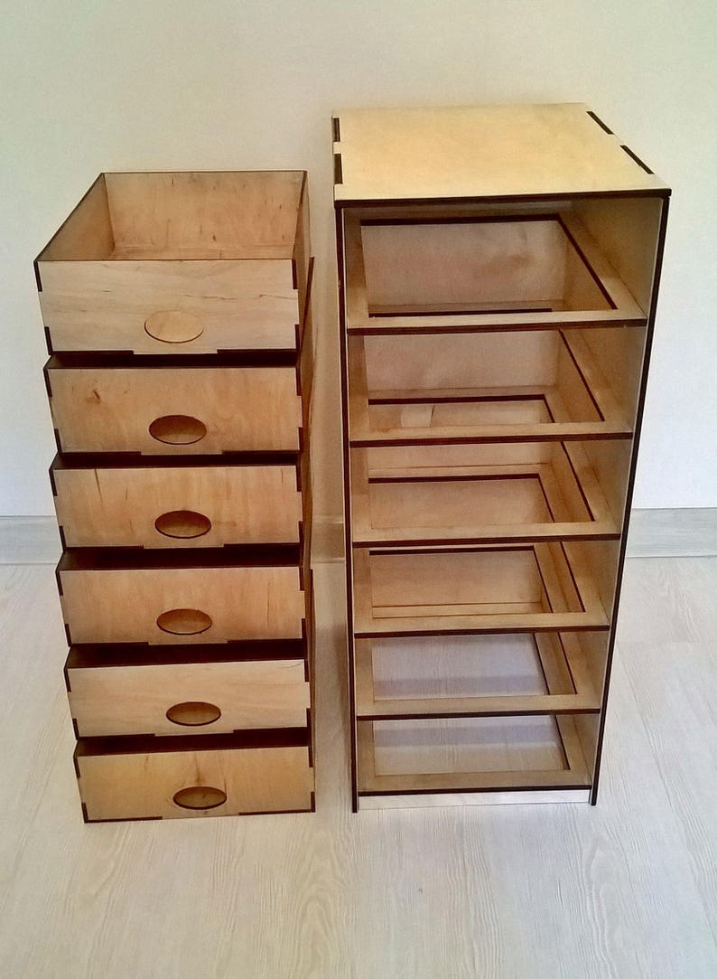 Organizer mini chest of drawers | Etsy