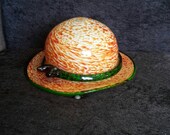Gorgeous Murano blown glass Hat. ice bucket fruit bowl