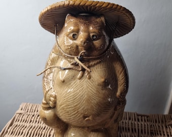 縁起物 信楽焼たぬき 夫婦たぬき - Etsy 日本