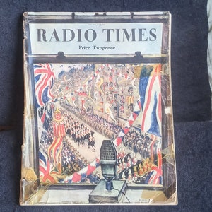 Radio Times May 7 1937 - Coronation Number His Majesty King George VI