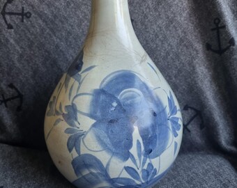 徳利 網目模様 ヴィンテージ 和風 手描き 芸術的 磁器 徳利サーバー
