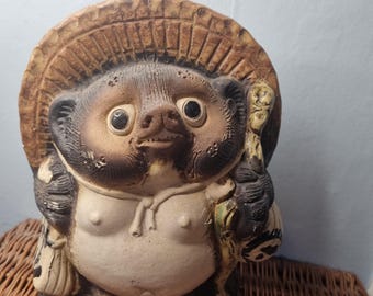 縁起物 信楽焼たぬき 夫婦たぬき - Etsy 日本