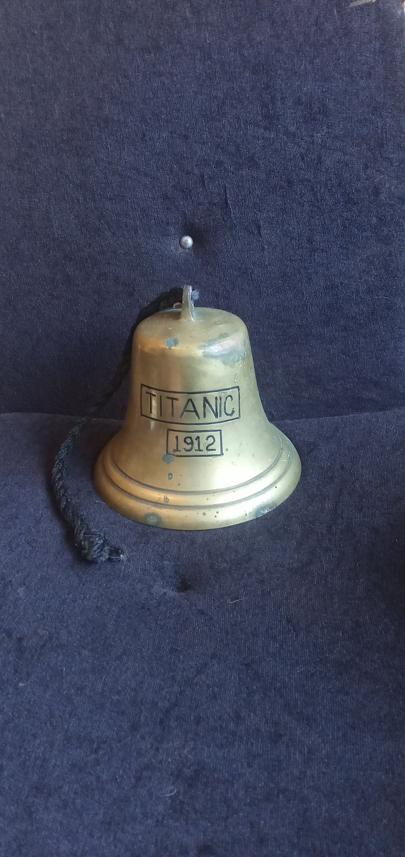 Moritz Titanic 1912 Cloche De Bateau En Laiton Nostalgie Nautique Moritz Titanic 1912 Cloche De Bateau En Laiton Nostalgie Nautique