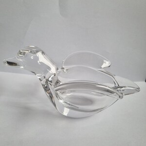 ART VANNES france 1960s flying goose art glass