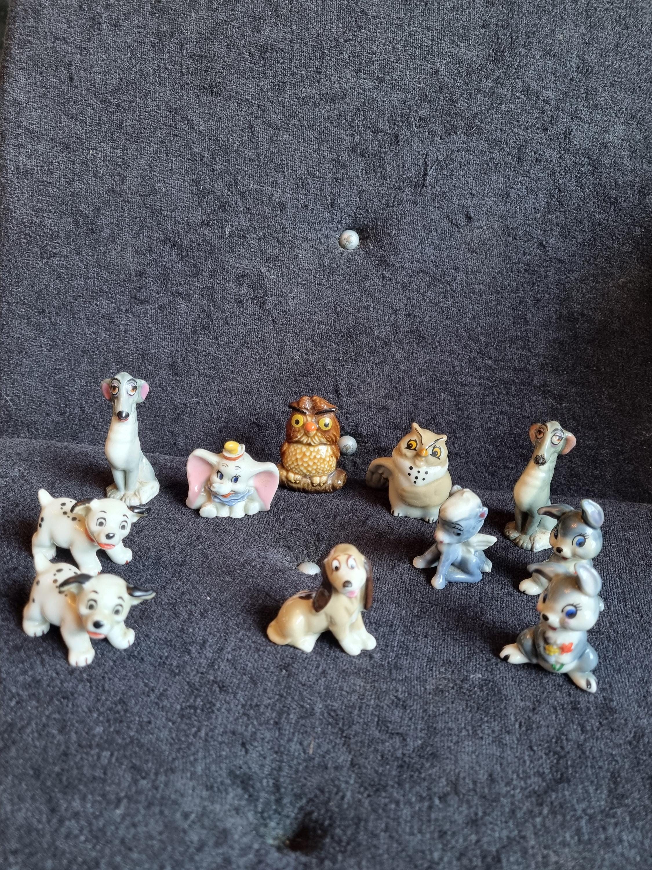Walt Disney Classic Collection 犬 置物 アニマル Amazing Collection of WADE Disney Hatbox Collection Whimsies. Lady