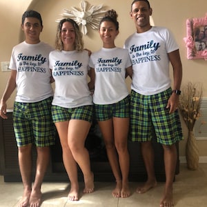 Personalized Family PJ, Matching family pajama, family set,Vacation Family Set, Holiday Set