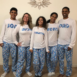 Personalized Family Pajamas, Matching family, family pajamas , Christmas pajamas, family pjs, Christmas Family PJs