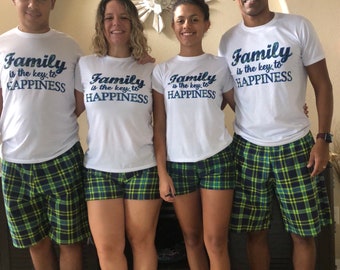 Personalized Family Set, Matching family, family set,Vacation Family Set, Holiday Set