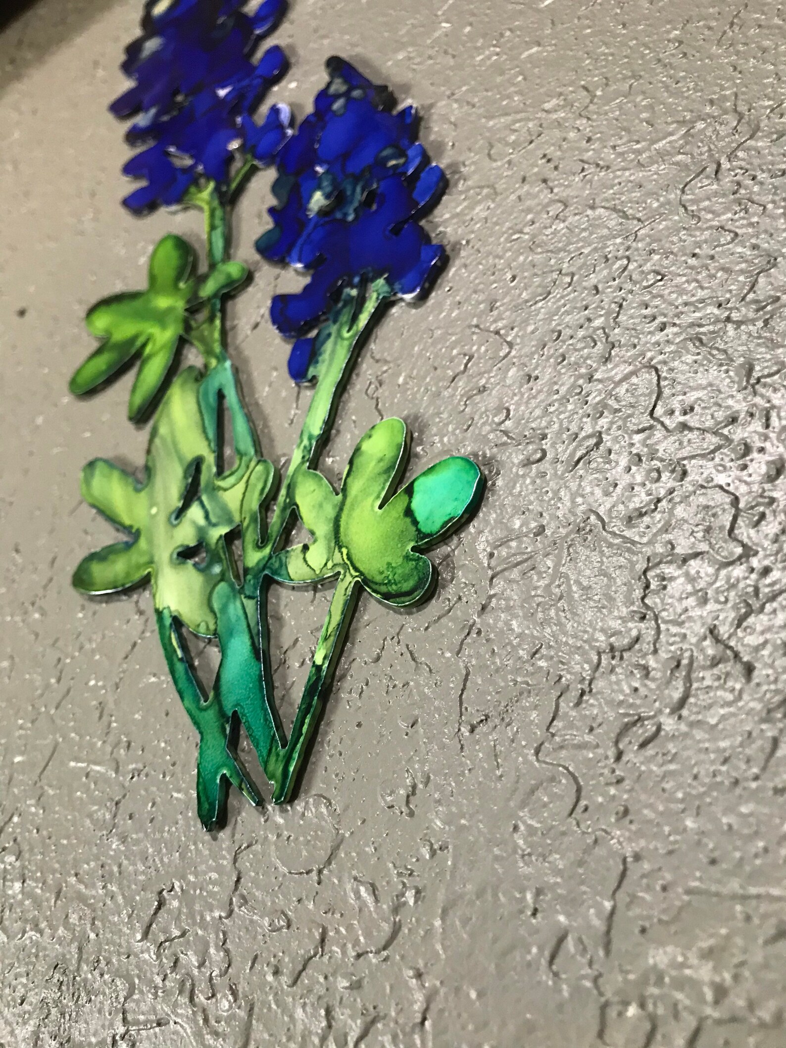 Flower Metal Art Flower Art Flower Etsy