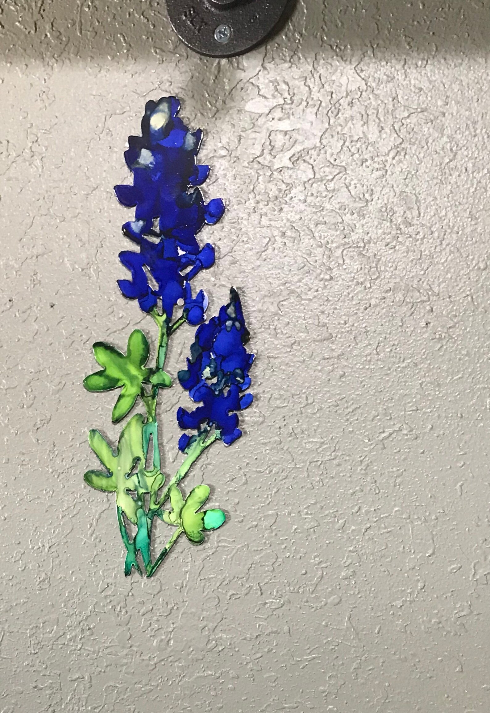 Flower Metal Art Flower Art Flower Etsy