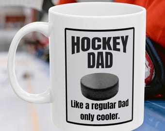 Hockey Dad Kaffeebecher, Geschenk für Sportliebhaber