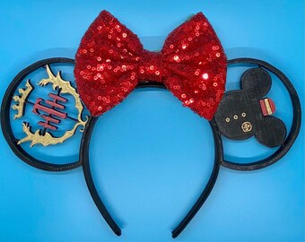 3D printed tower of terror Disney ears changeable Tower of Terror Mouse Ears: 3D Printed Hollywood Studios  main image 2