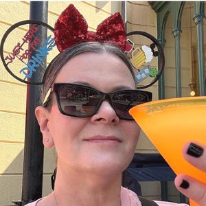 Just Here for the Drinks 3D Printed Ears Headband, Disney-Inspired Ears