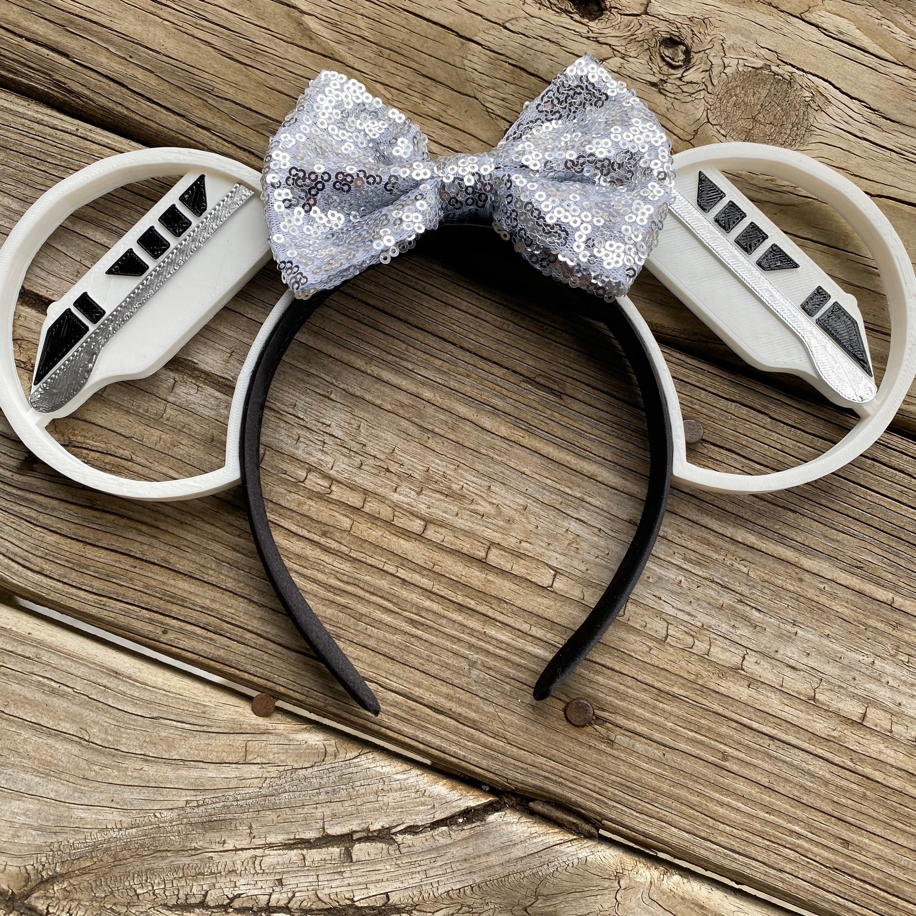 Monorail 3D Printed Disney Inspired Ears Headband - Etsy