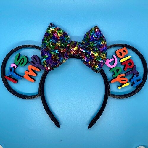 It's My Birthday 3D Printed Disney Ears Headband