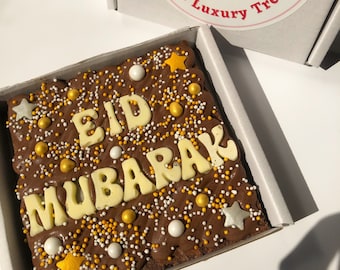 Eid Mubarak gifts - Eid brownie - Eid cookie -Eid Mubarak - Eid chocolate gift