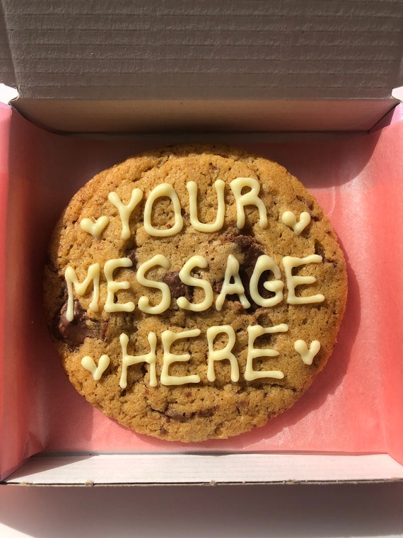 Personalised Cookie Cookie Gift Box Treat Box Baked Etsy UK
